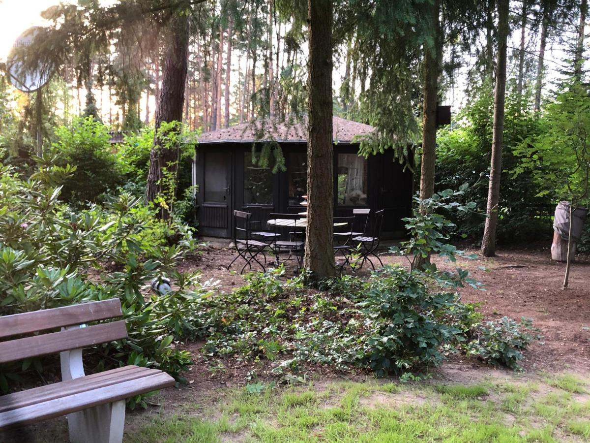 Petersdorf  Ferienhaus Reetdach 1300Qm Privatgrundstueck Bootssteg Sauna Templin Luebbesee Uckermark Erholung Pur Seenplatte מראה חיצוני תמונה
